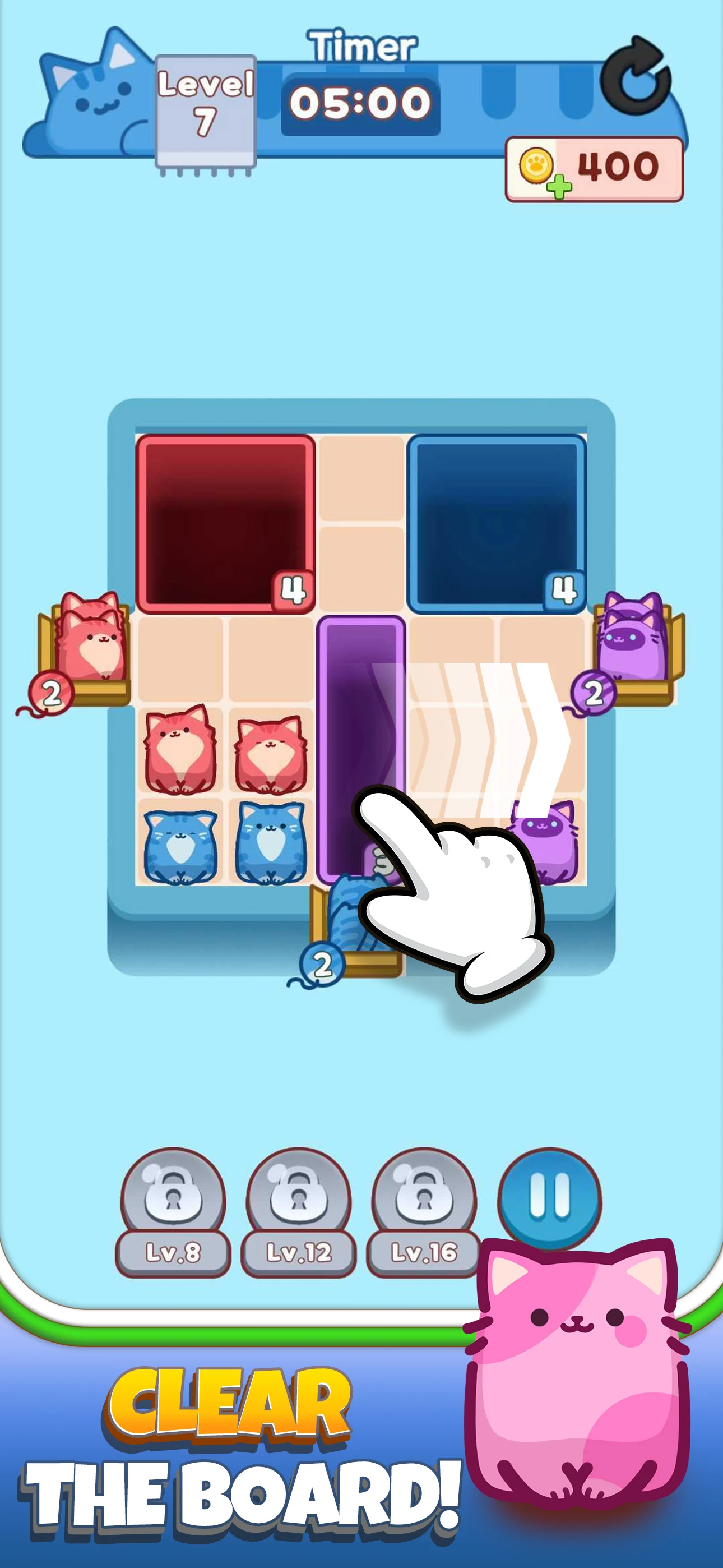 Drop the Cat Level 115