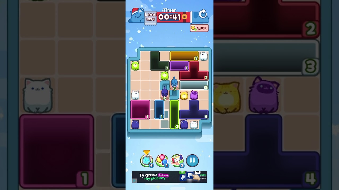 Drop the Cat Level 1334: Drop The Cat Level 1334