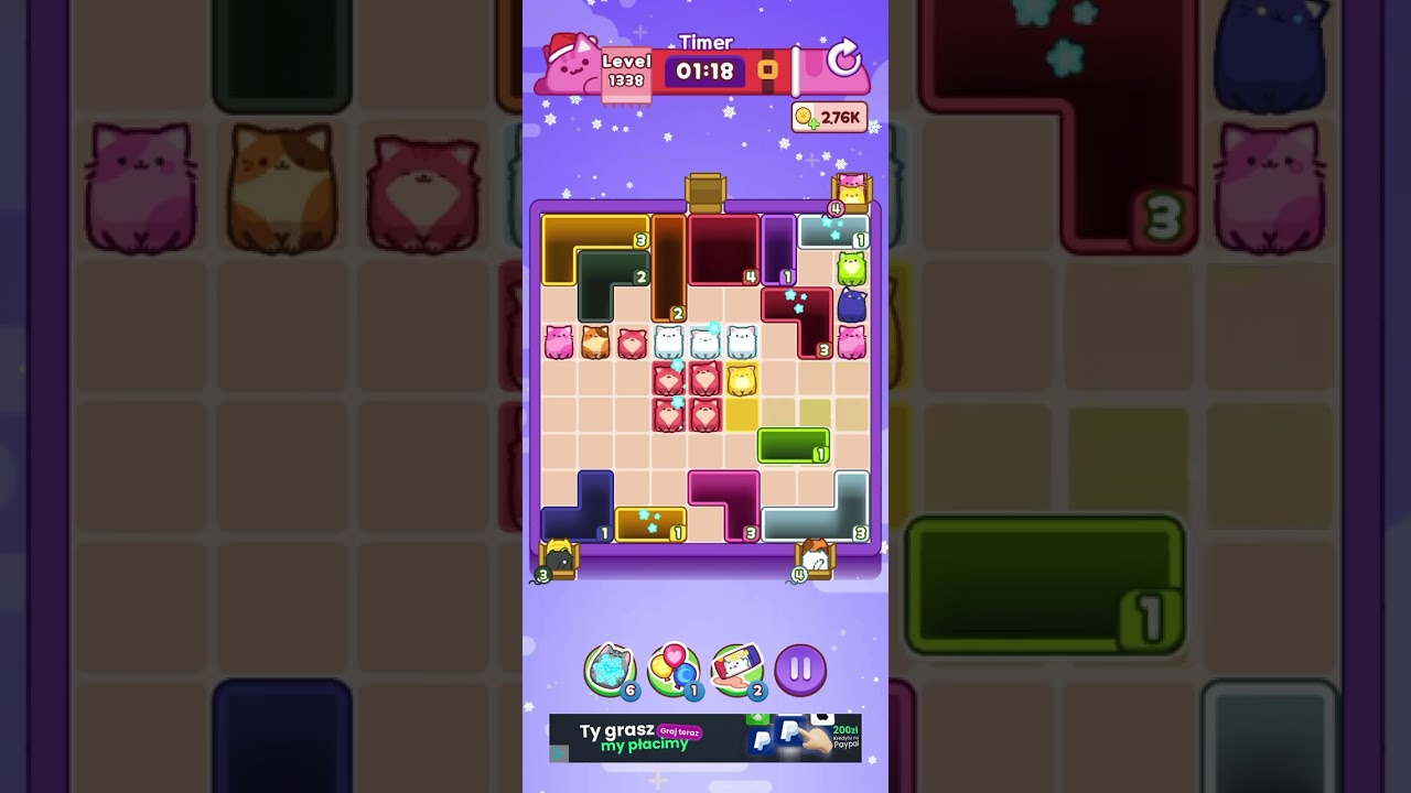 Drop the Cat Level 1338: Drop The Cat Level 1338