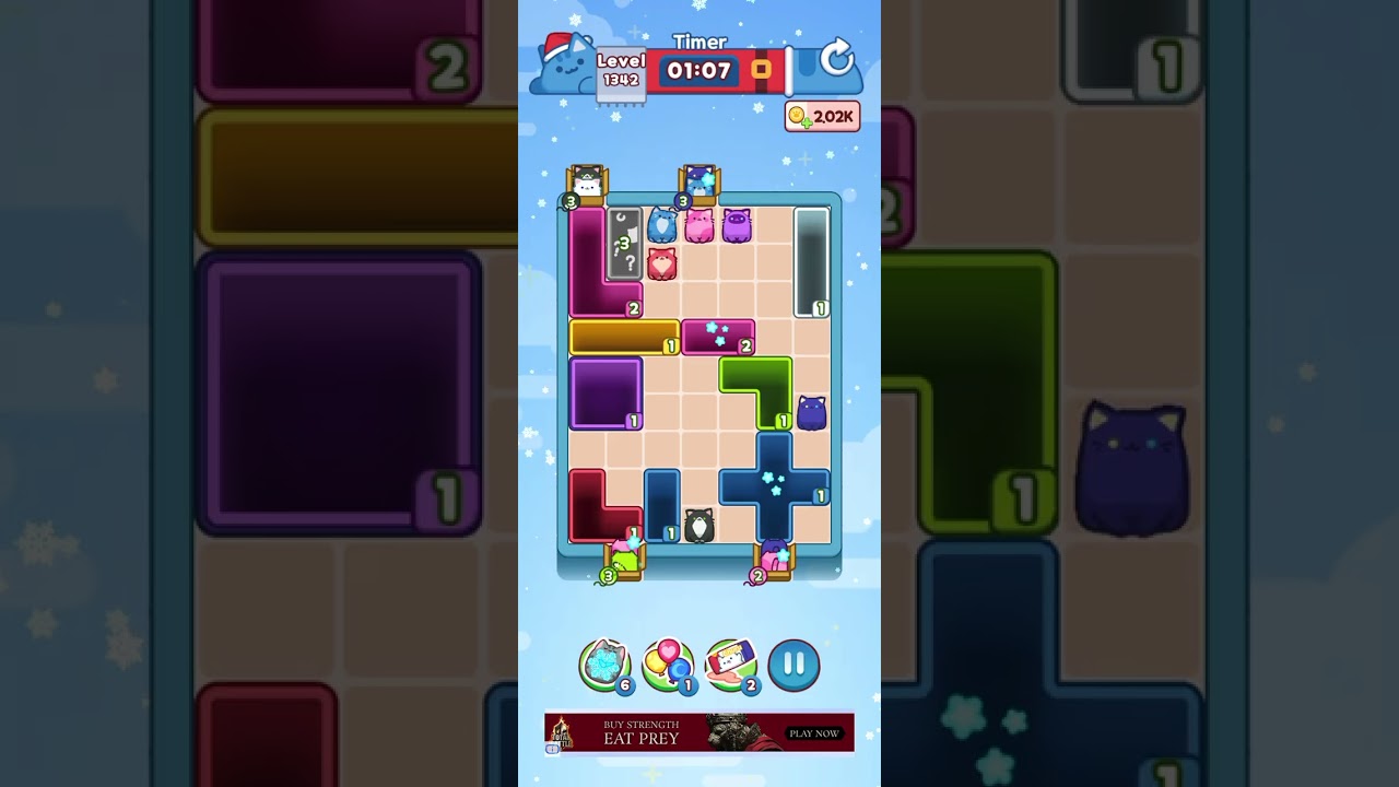 Drop the Cat Level 1342: Drop The Cat Level 1342