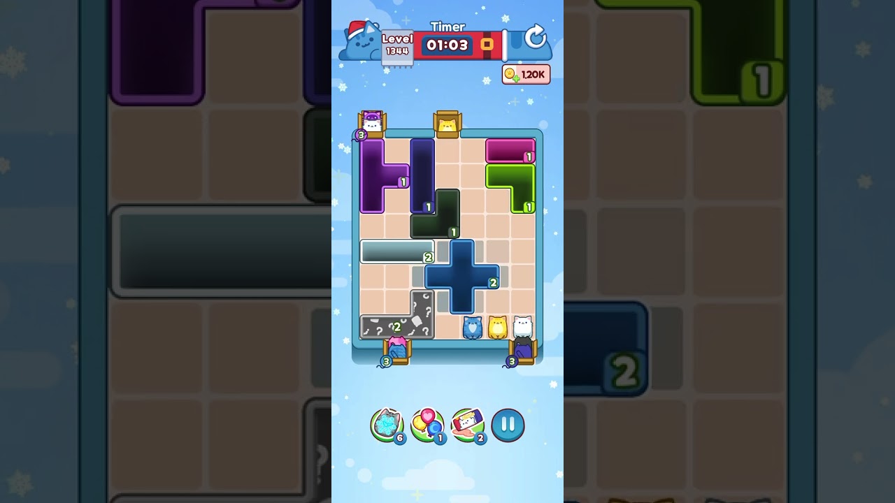 Drop the Cat Level 1344: Drop The Cat Level 1344