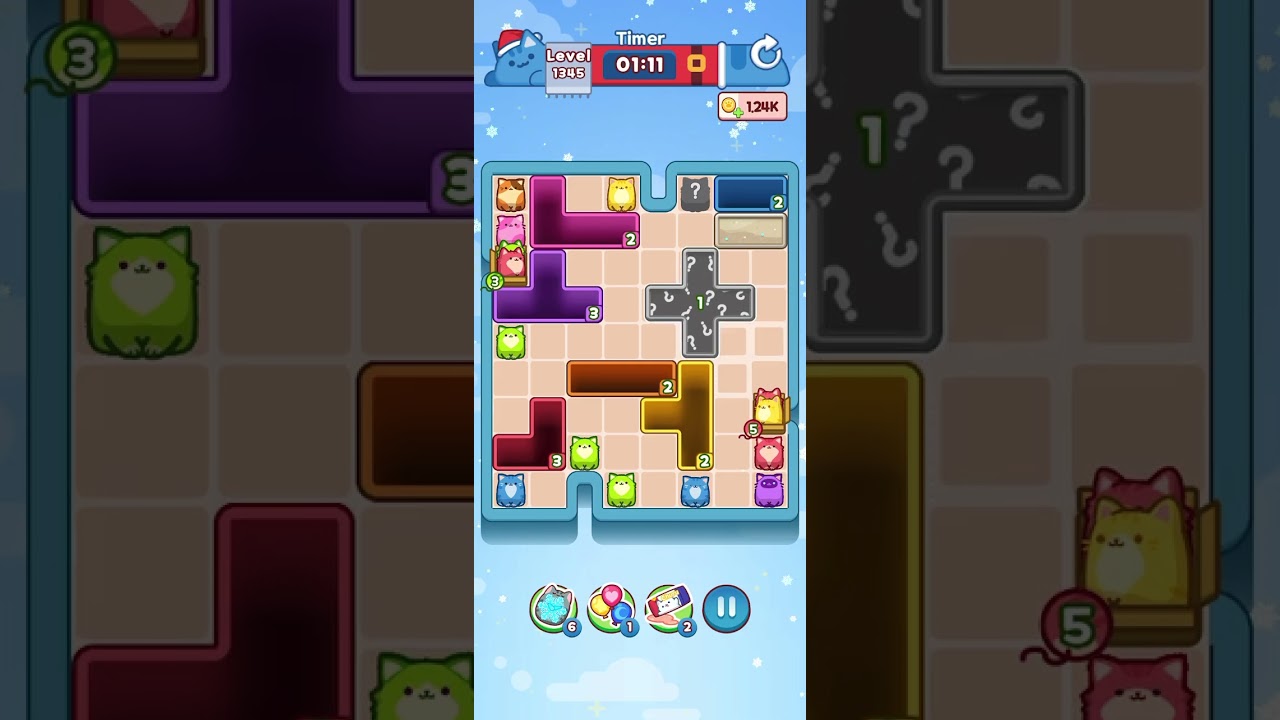 Drop the Cat Level 1345: Drop The Cat Level 1345