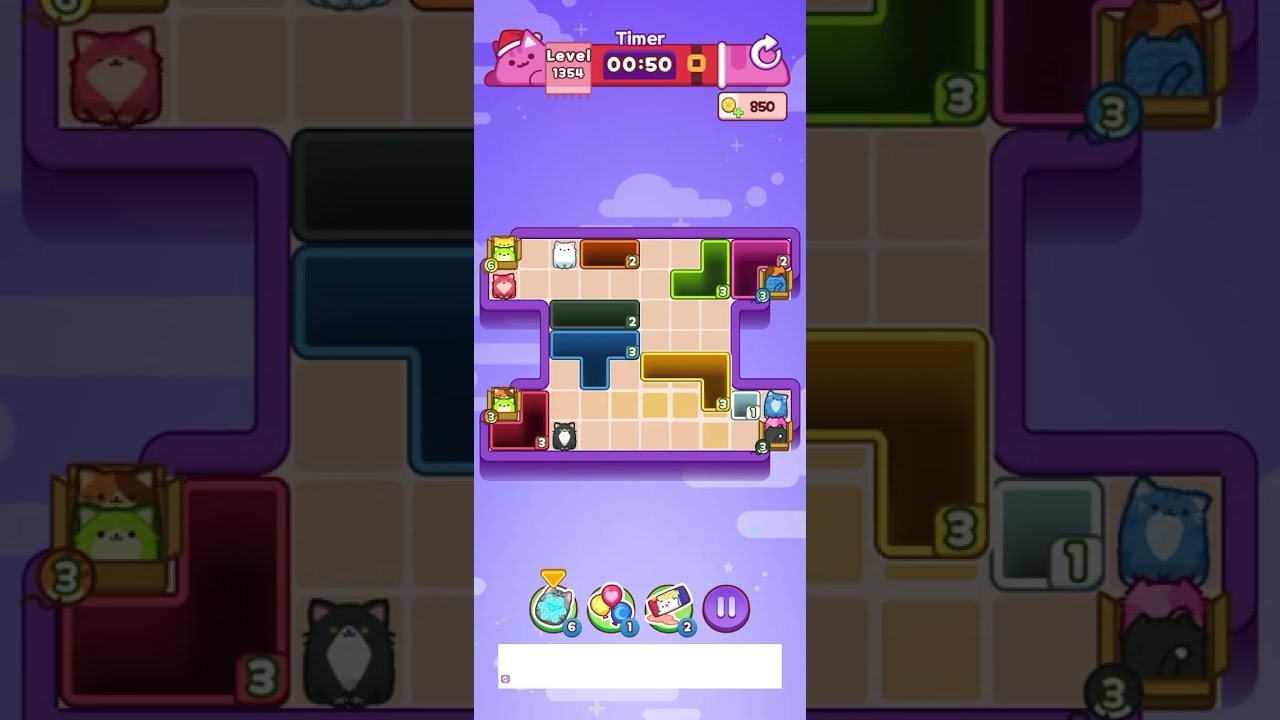 Drop the Cat Level 1354: Drop The Cat Level 1354