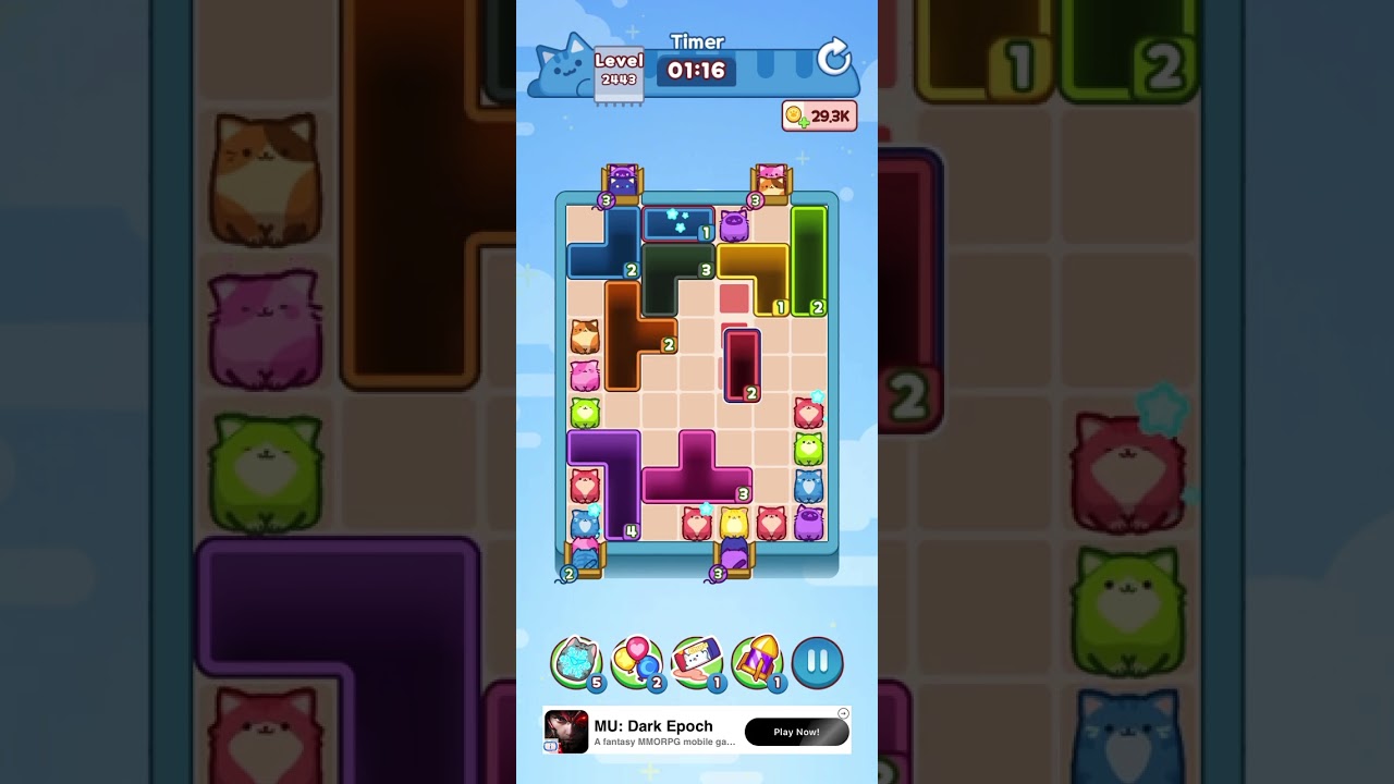 Drop the Cat Level 2443: Drop The Cat Level 2443