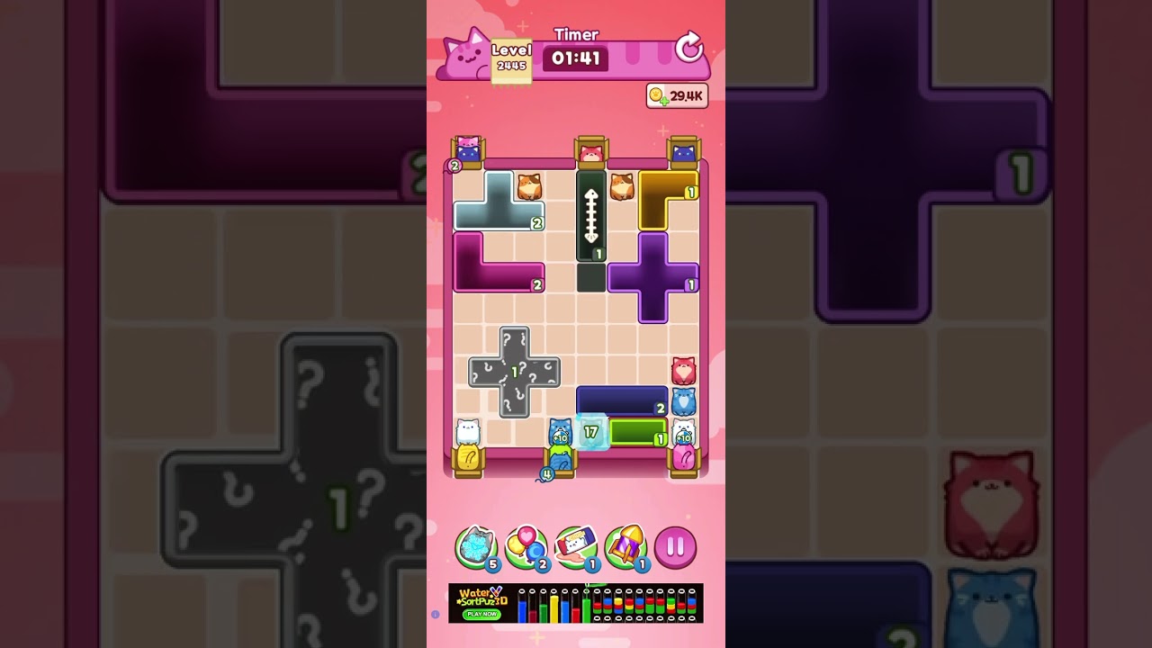 Drop the Cat Level 2445: Drop The Cat Level 2445