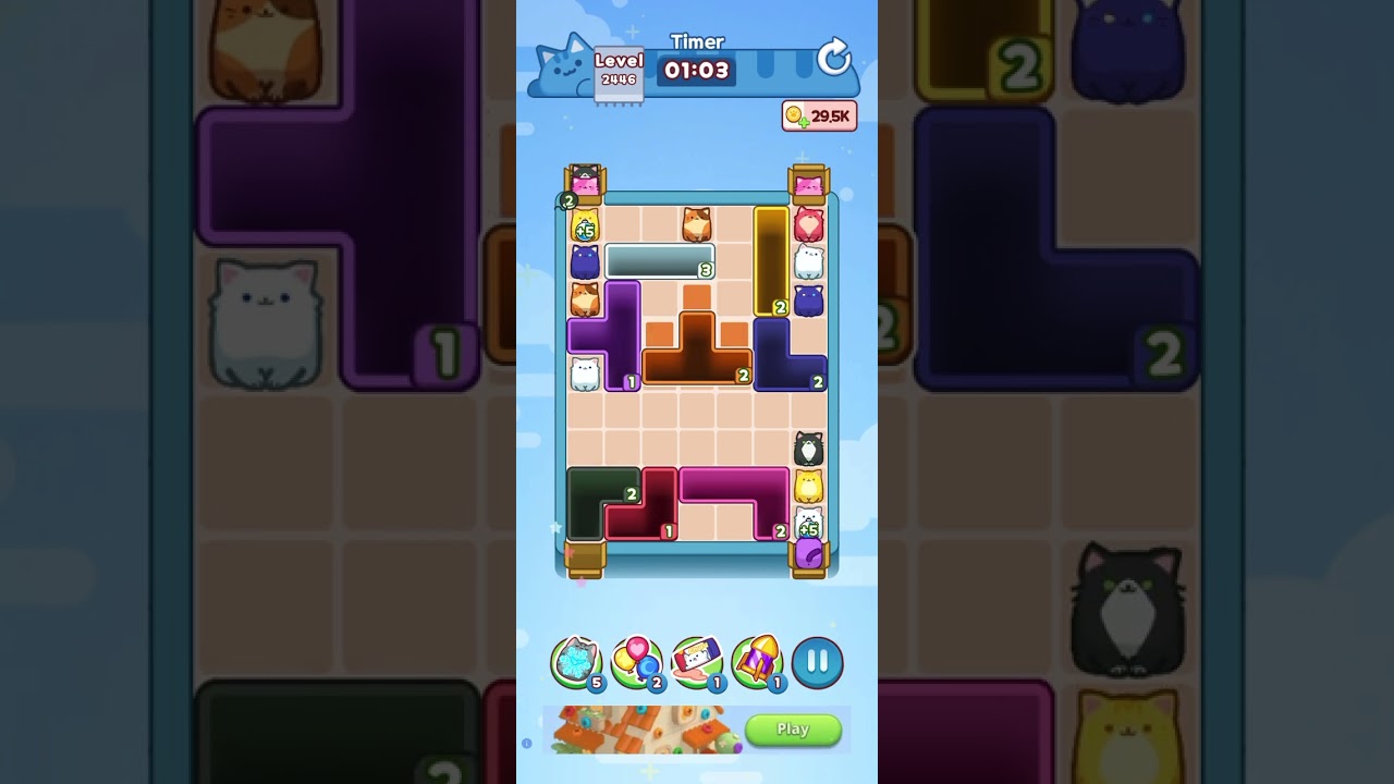 Drop the Cat Level 2446: Drop The Cat Level 2446