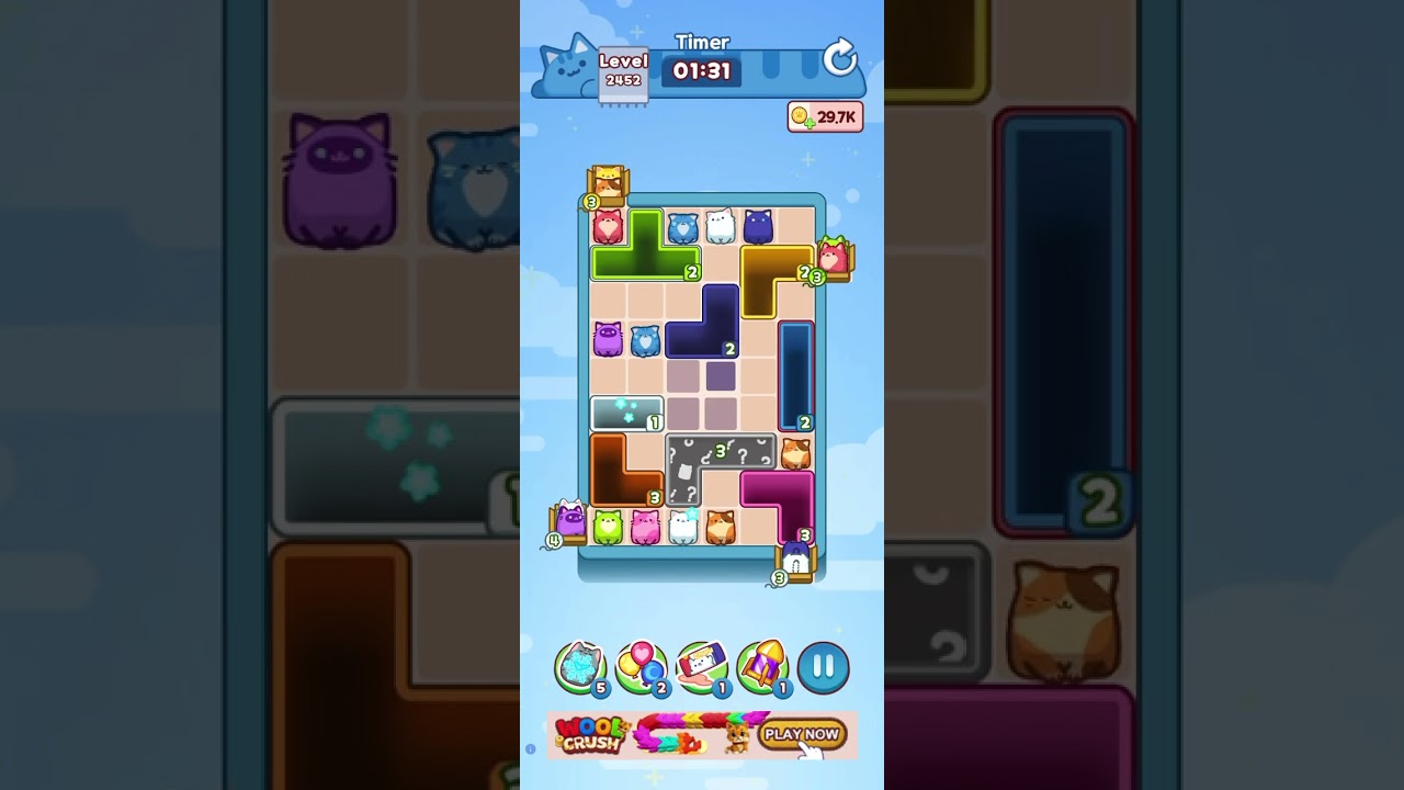 Drop the Cat Level 2452: Drop The Cat Level 2452