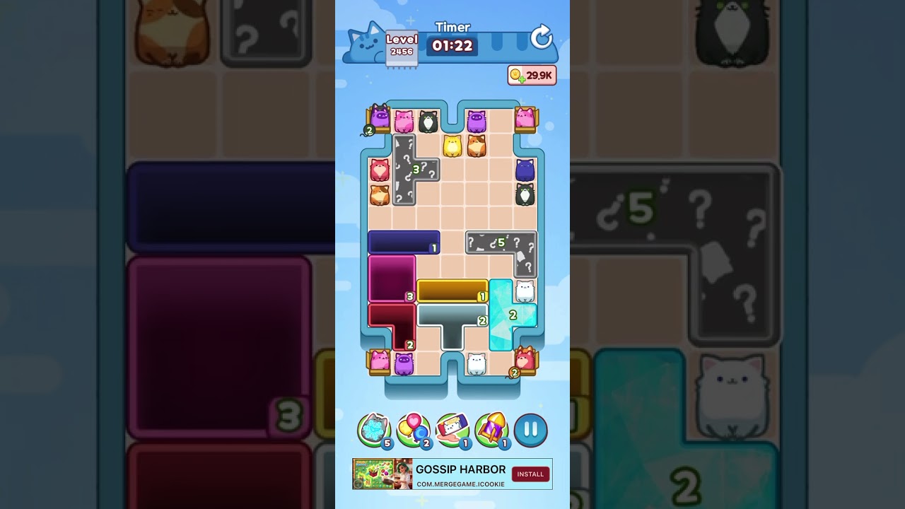 Drop the Cat Level 2456: Drop The Cat Level 2456