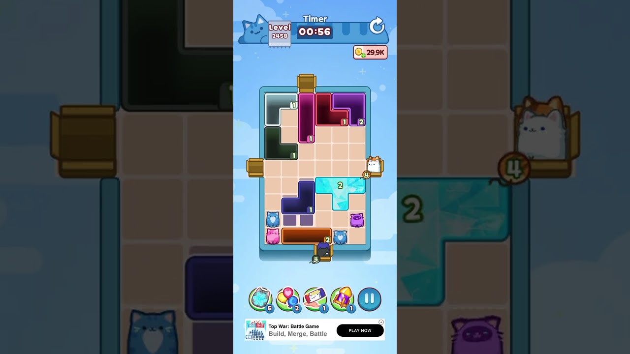 Drop the Cat Level 2458: Drop The Cat Level 2458