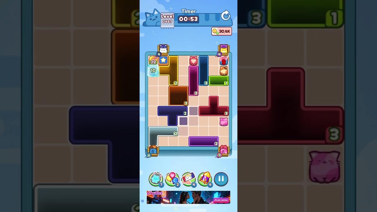 Drop the Cat Level 2467: Drop The Cat Level 2467