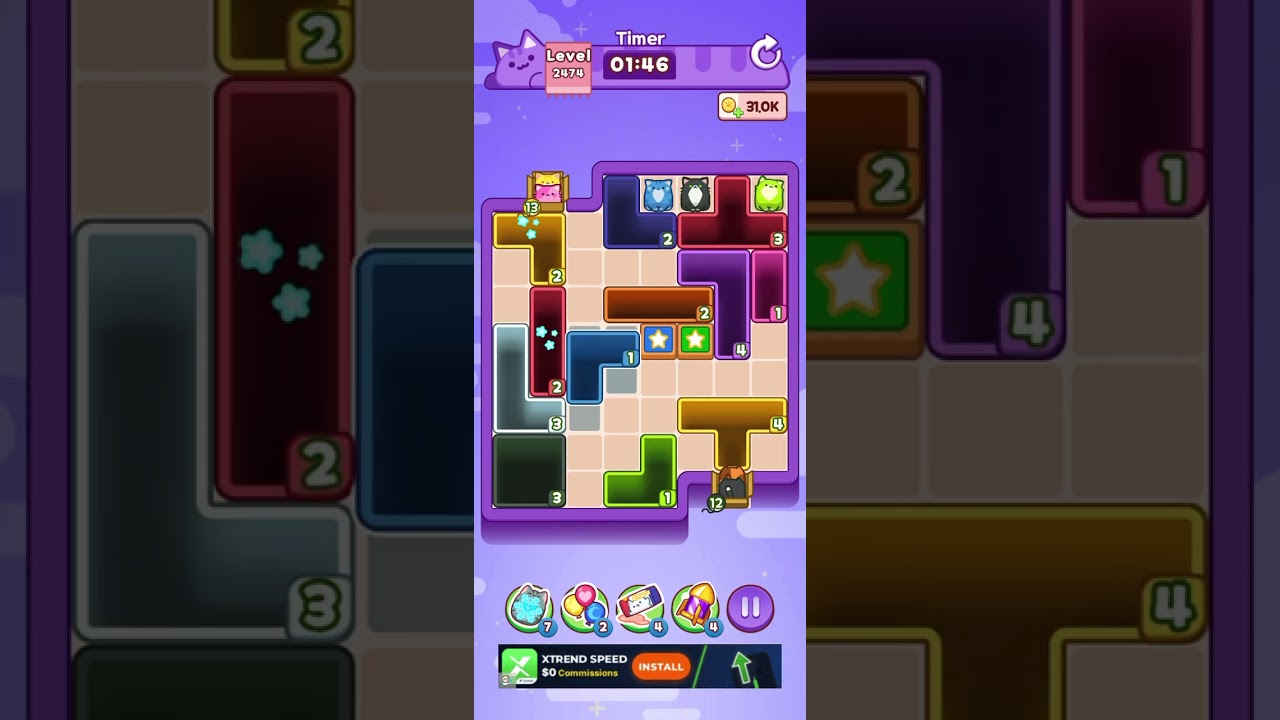 Drop the Cat Level 2474: Drop The Cat Level 2474