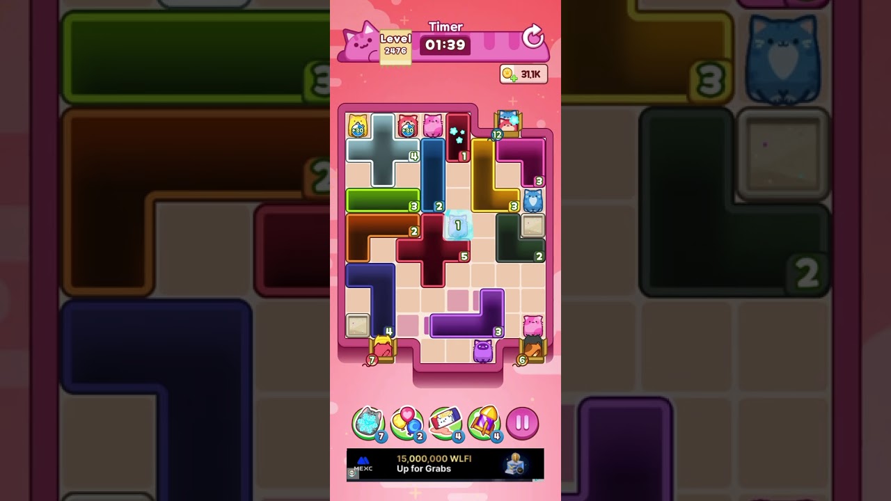 Drop the Cat Level 2476: Drop The Cat Level 2476