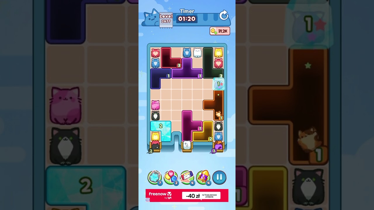 Drop the Cat Level 2477: Drop The Cat Level 2477