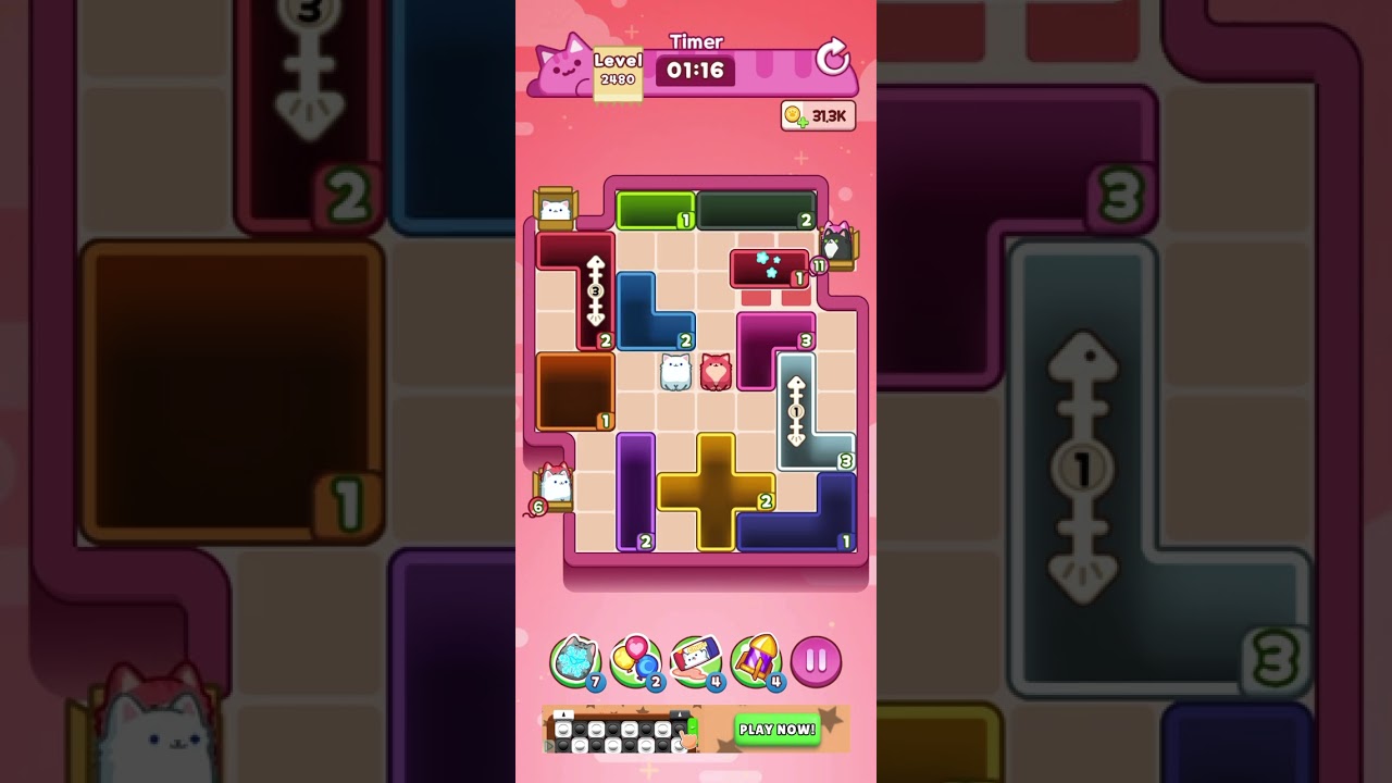 Drop the Cat Level 2480: Drop The Cat Level 2480