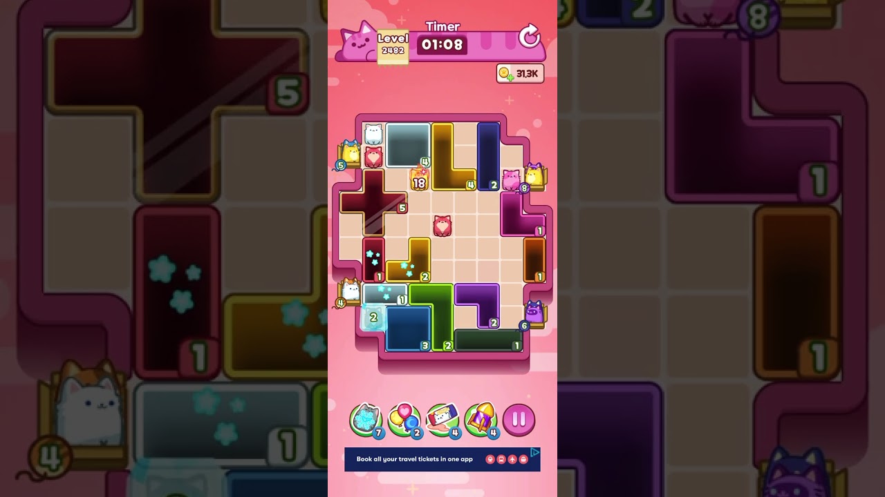 Drop the Cat Level 2482: Drop The Cat Level 2482