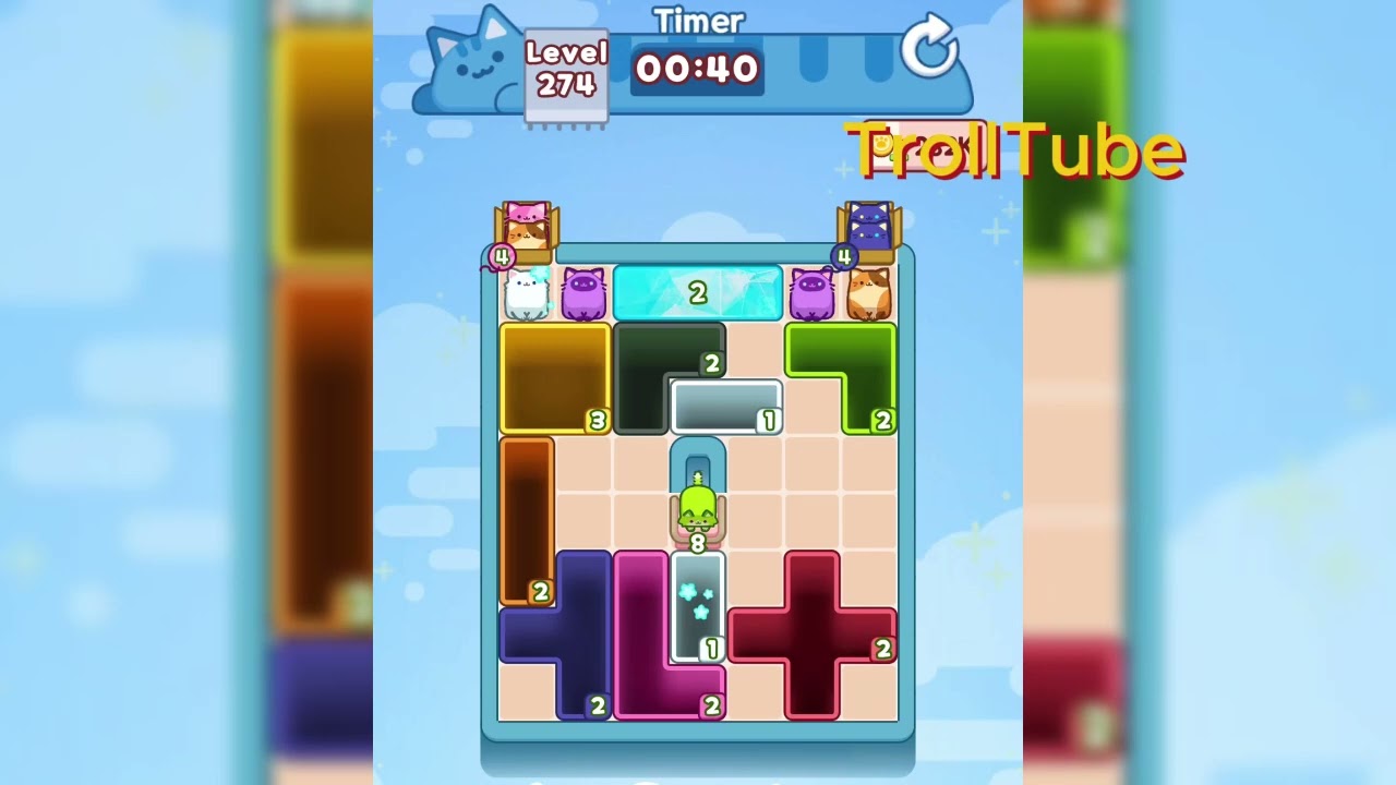 Drop the Cat Level 274: Drop The Cat Level 274