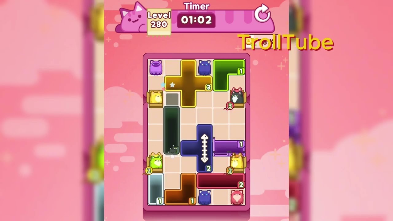 Drop the Cat Level 280: Drop The Cat Level 280