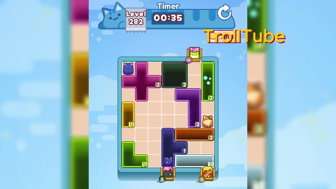Drop the Cat Level 282: Drop The Cat Level 282