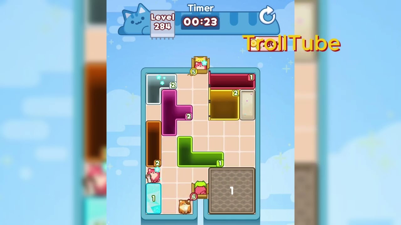 Drop the Cat Level 284: Drop The Cat Level 284