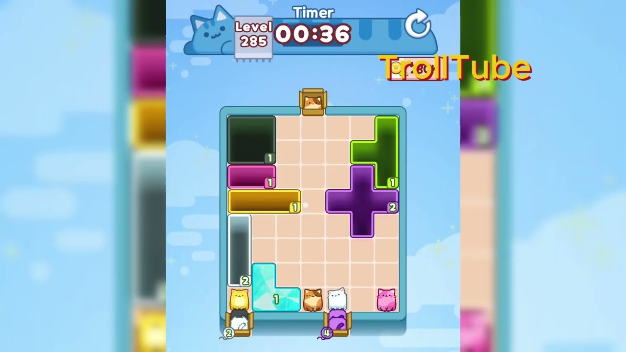 Drop the Cat Level 285: Drop The Cat Level 285