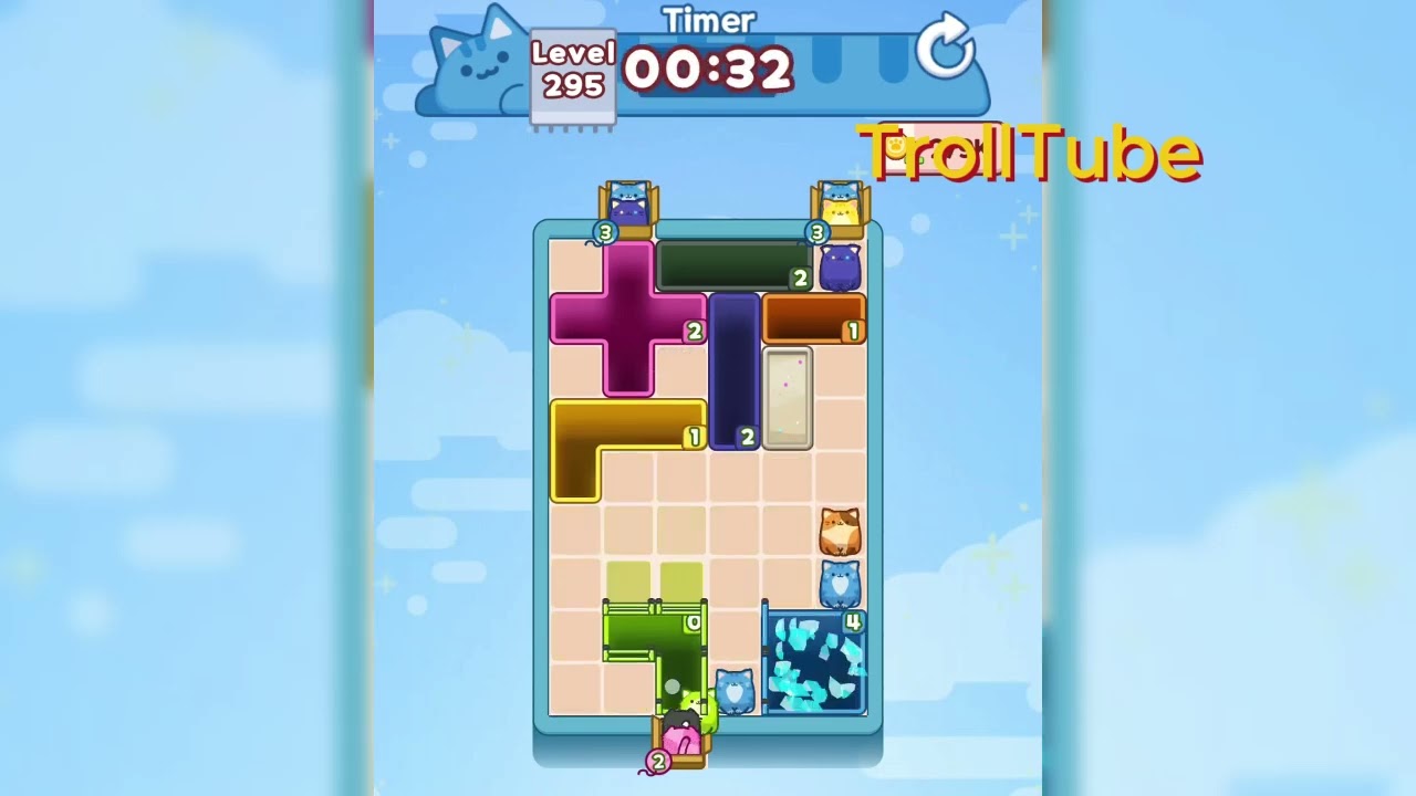 Drop the Cat Level 295: Drop The Cat Level 295