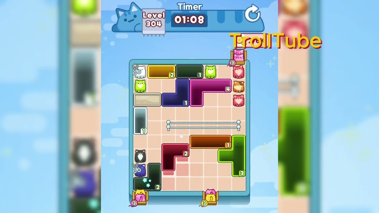 Drop the Cat Level 304: Drop The Cat Level 304