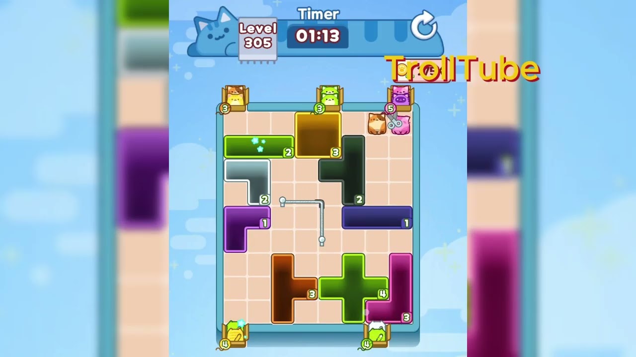 Drop the Cat Level 305: Drop The Cat Level 305