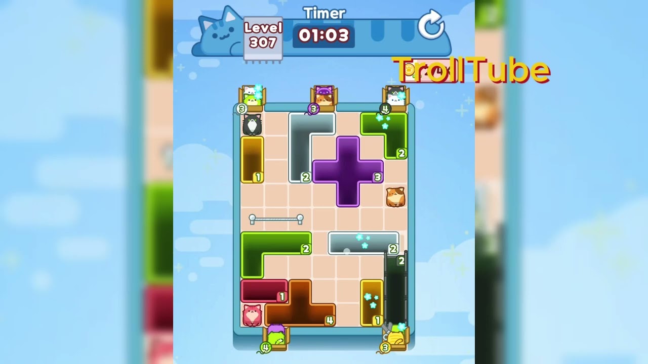 Drop the Cat Level 307: Drop The Cat Level 307