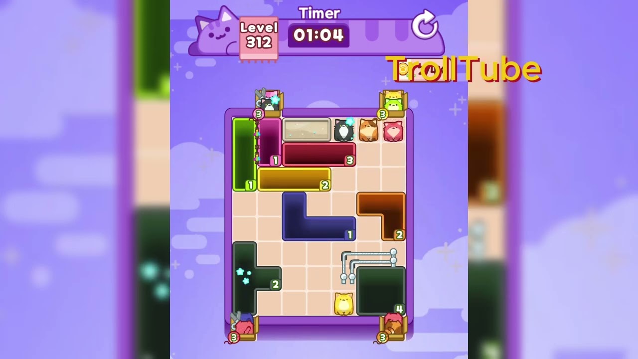 Drop the Cat Level 312: Drop The Cat Level 312