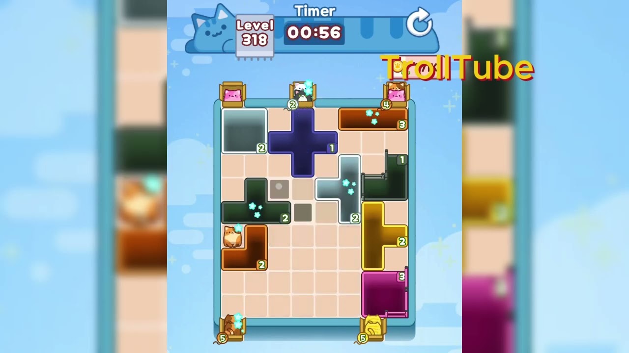 Drop the Cat Level 318: Drop The Cat Level 318