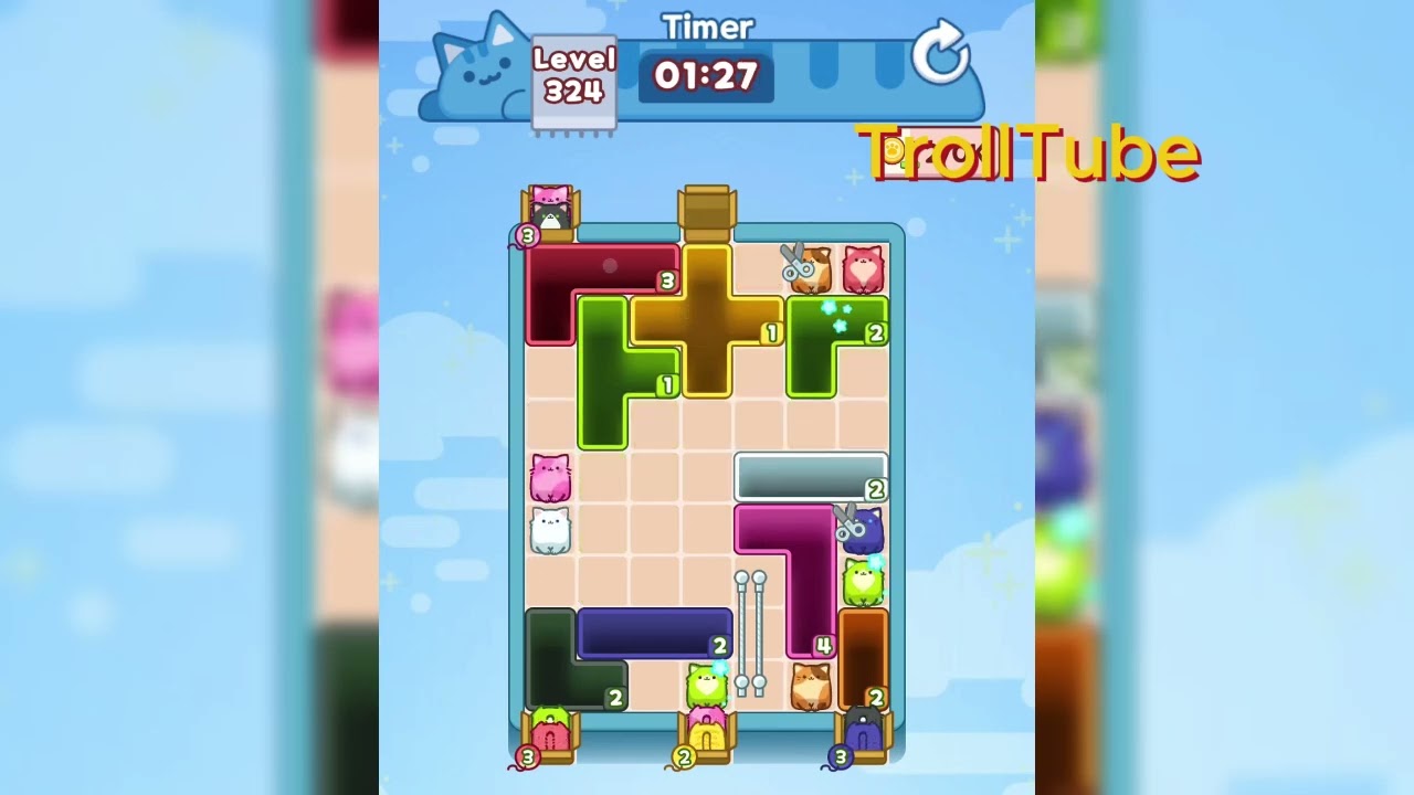 Drop the Cat Level 324: Drop The Cat Level 324