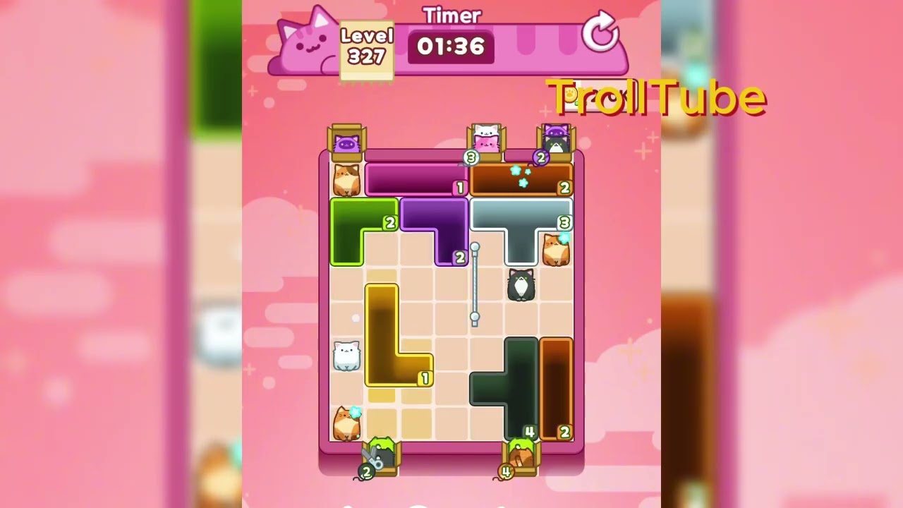 Drop the Cat Level 327: Drop The Cat Level 327