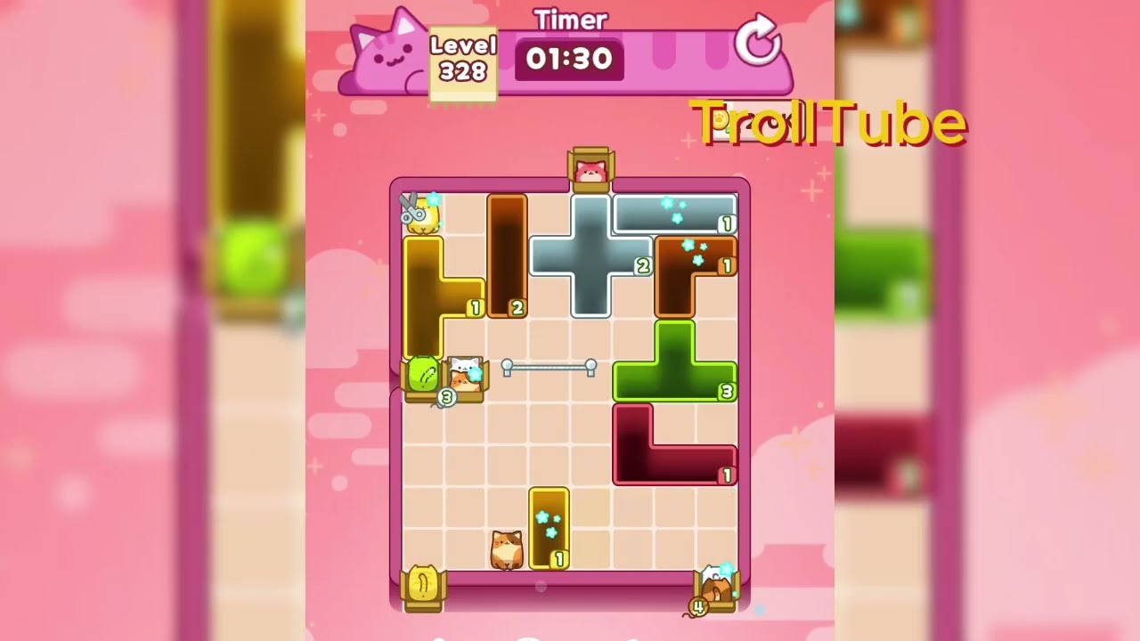 Drop the Cat Level 328: Drop The Cat Level 328