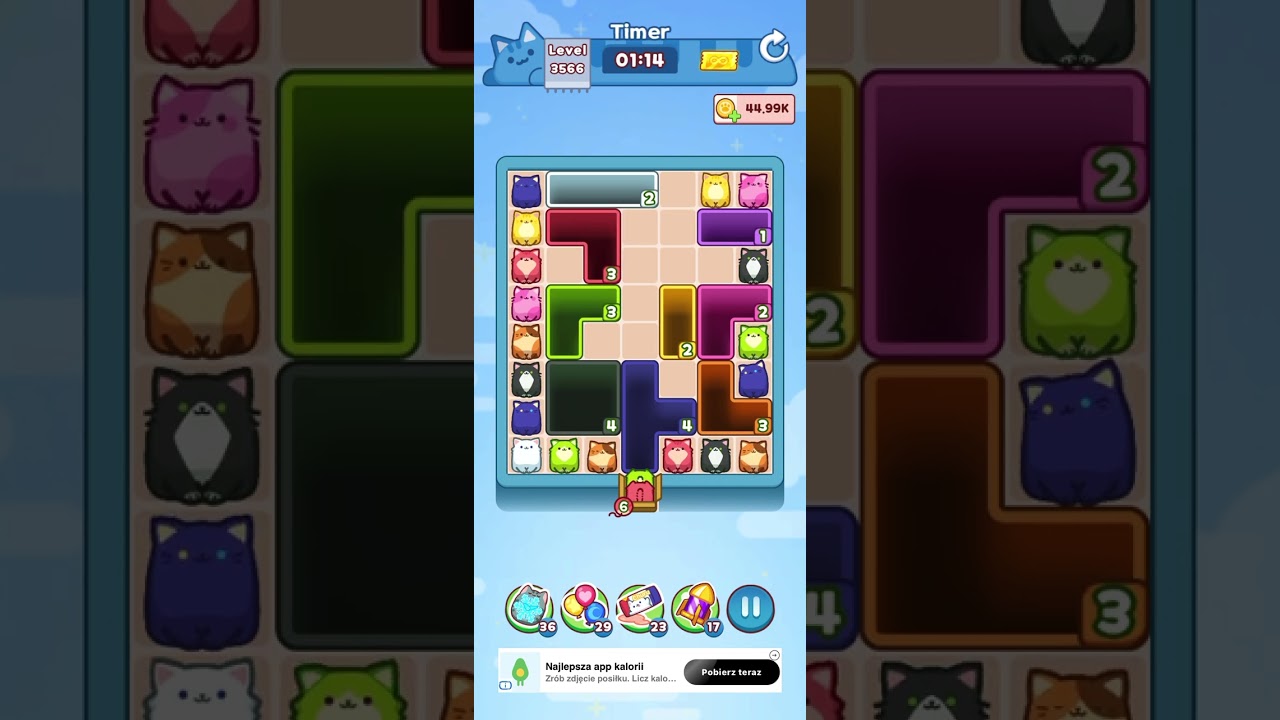 Drop the Cat Level 3566: Drop The Cat Level 3566