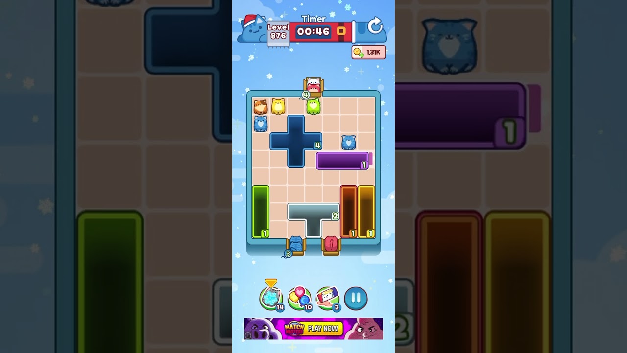 Drop the Cat Level 876: Drop The Cat Level 876