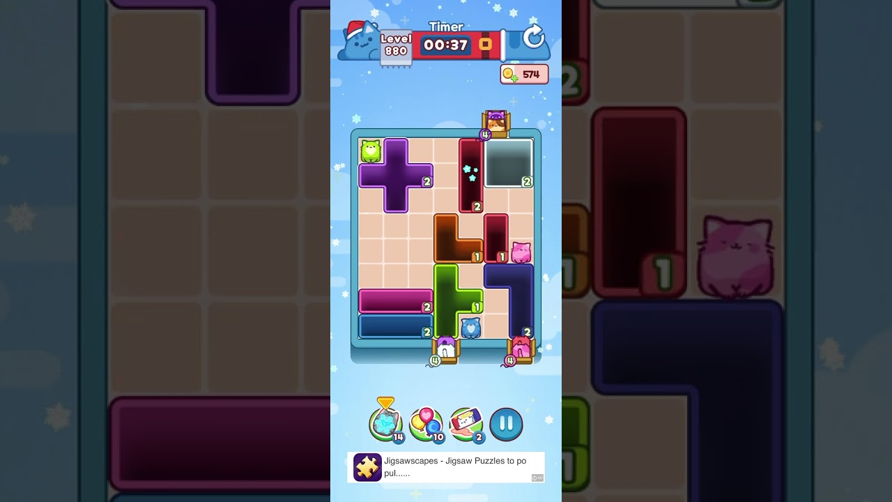 Drop the Cat Level 880: Drop The Cat Level 880