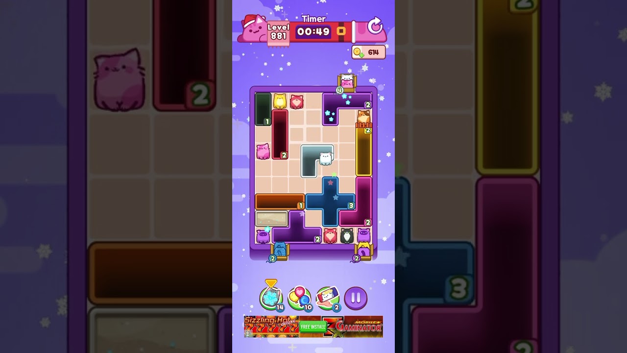 Drop the Cat Level 881: Drop The Cat Level 881