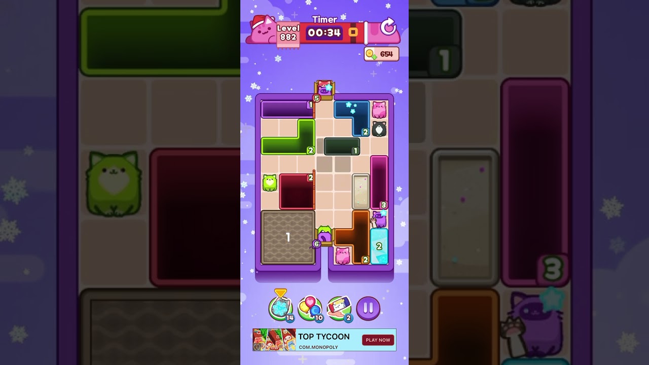 Drop the Cat Level 882: Drop The Cat Level 882