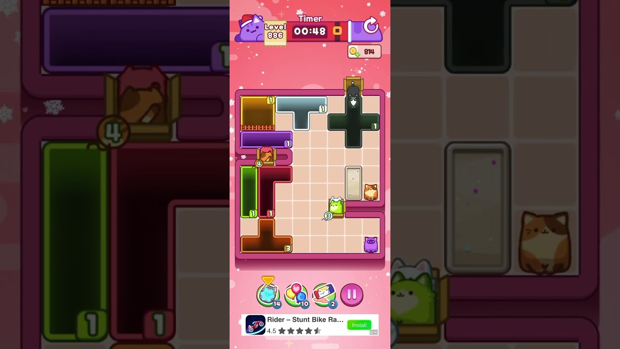 Drop the Cat Level 886: Drop The Cat Level 886