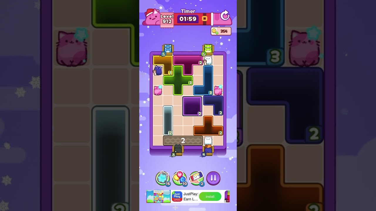 Drop the Cat Level 912: Drop The Cat Level 912