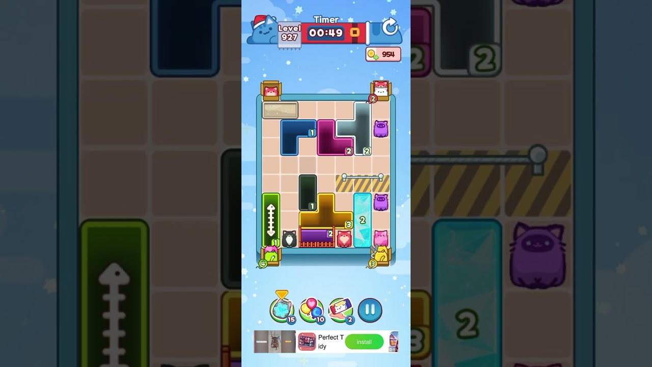 Drop the Cat Level 927: Drop The Cat Level 927