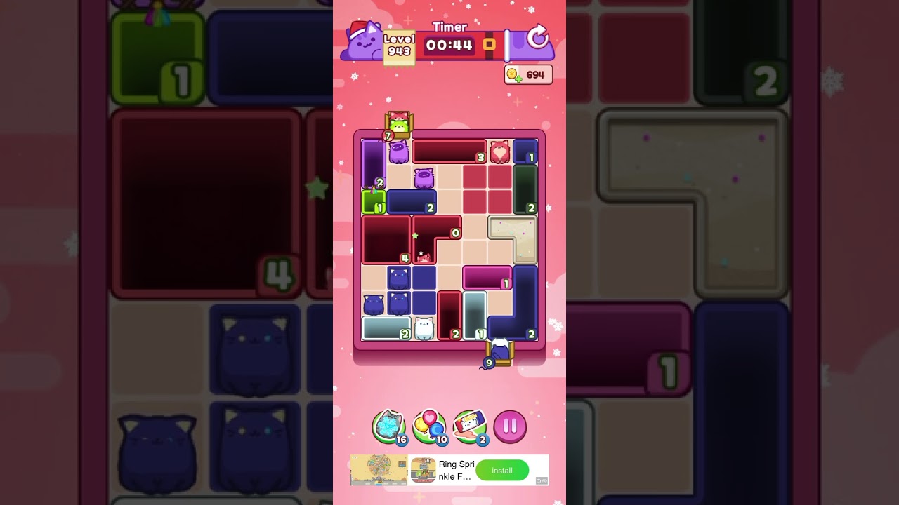 Drop the Cat Level 943: Drop The Cat Level 943